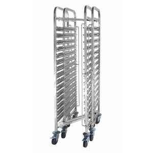 XXLselect Wózek do transportu pojemników kompaktowy 15xGN1/1