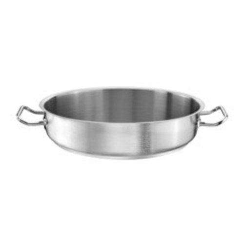 XXLselect Stainless Steel Low Pot 10 L Ø 400 mm XXLselect Stainless Steel Low Pot 10 L Ø 400 mm