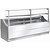 Diamond Refrigerated display counter straight panel 90°, without storage space