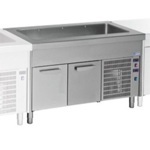 Diamond Cooled tank on refrigerated cupboard 6x GN 1/1 Diamond Cooled tank on refrigerated cupboard 6x GN 1/1