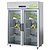 Diamond Double Glass Door Ventilated Refrigerator GN 2/1, 1400 L, 0 °C to +10 °C