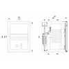 Diamond Minibar 42 L, 70W, from 2 to 12 °C, Black