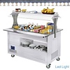 Diamond Buffet - Refrigerated salad bar, 4x GN1/1-150 (white wood)