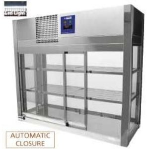Diamond Refrigerated Display Rectangular, from 4°C to 8°C, Countertop, Silver