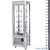 Diamond Panoramic Refrigerated Display Square, 360 L, from 2°C to 10°C, Stationary, Silver