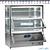 Diamond Refrigerated Display Rectangular, 540 L, from 2°C to 10°C, Stationary, Ventilated, Silver