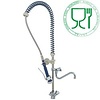 Diamond Single Hole Deck Mounted Pre-Rinse Faucet with Spout, Height 1100 mm