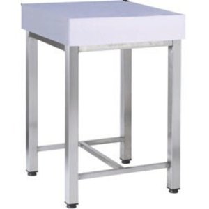 Diamond Polyethylene block on stand, 500x500 mm Diamond Polyethylene block on stand, 500x500 mm