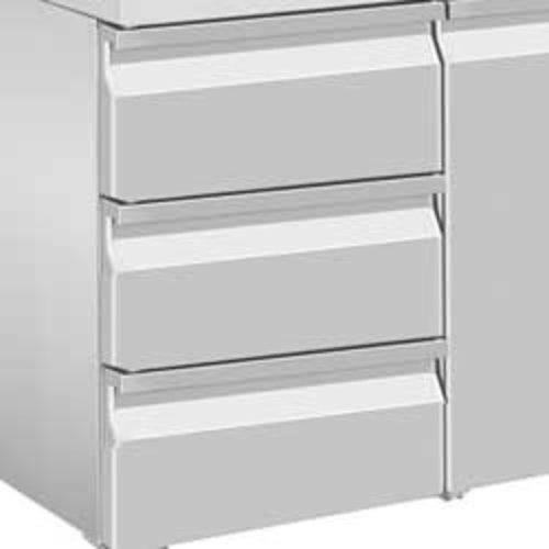 Diamond Kit of 3 drawers (1/3+1/3+1/3 h100mm), for DT... Diamond Kit of 3 drawers (1/3+1/3+1/3 h100mm), for DT...