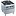 Diamond Gas Cooker with 4 Burners and Gas Oven GN 2/1, 41710 kcal / h