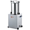 Diamond Electric Sausage Filler, 25 L, 520W, Vertical Hydraulic, on Wheels with 3 Funnels