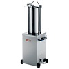 Diamond Electric Sausage Filler, 15 L, 520W, Vertical Hydraulic, on Wheels with 3 Funnels
