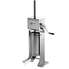 Diamond Manual Sausage Filler, 12 L, Vertical with 3 Funnels