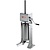 Diamond Manual Sausage Filler, 12 L, Vertical with 3 Funnels