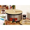 Diamond Electric crepe pan, high output, Ø 400 mm "enameled"