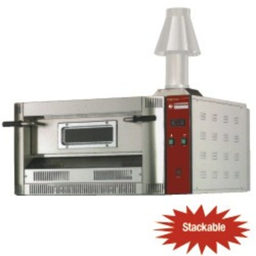 Diamond Single Deck Gas-Electric Pizza Oven 12040 Kcal/h 4 x Ø 33cm Diamond Single Deck Gas-Electric Pizza Oven 12040 Kcal/h 4 x Ø 33cm