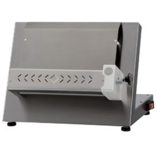 Diamond One Stage Dough Roller from 260 to 400 mm, 210-600 g Dough, 0,37 kW with Linear Loading Diamond One Stage Dough Roller from 260 to 400 mm, 210-600 g Dough, 0,37 kW with Linear Loading