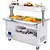 Diamond Warming/bain-marie salad bar, 4x GN1/1-150 (white wood)