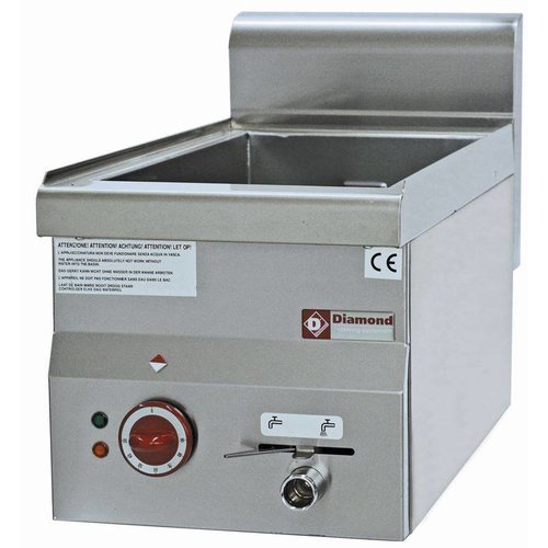 Diamond Countertop Electric Bain Marie, 1-Chamber, 3 x GN 1/4, 1,5 kW Diamond Countertop Electric Bain Marie, 1-Chamber, 3 x GN 1/4, 1,5 kW