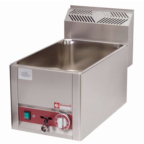 Diamond Countertop Electric Bain Marie, 1-Chamber, GN 1/1, 1,5 kW Diamond Countertop Electric Bain Marie, 1-Chamber, GN 1/1, 1,5 kW
