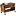 Diamond Wooden trolley, bain marie tray 3x GN 1/1