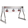 Diamond Mostek grzewczy 1030x530(h)700 mm, 750W ze światłem podczerwonym (3x 250 W) Diamond Mostek grzewczy 1030x530(h)700 mm, 750W ze światłem podczerwonym (3x 250 W)