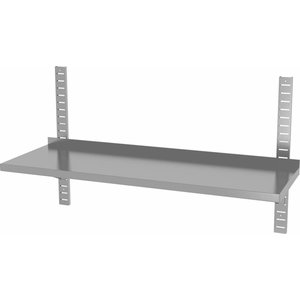 XXLselect Hanging shelf single adjustable | with two consoles | width: 600 - 1500mm | depth: 300mm