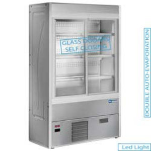 Diamond Szafa chłodnicza wentylowana 3-drzwiowa przeszklona , +3 °C do +6 °C