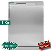 Diamond Tumble dryer 8 kg "inox-titanium", with drain