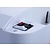 impeco Automatic Pocket Hand Dryer 1,85 kW, White with HEPA Filter