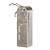 impeco Manual Stainless Steel Elbow Operated Soap Dispenser, 1 L