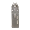 impeco Manual Stainless Steel Elbow Operated Soap Dispenser, 1 L