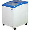 XXLselect Glass Top Ice Cream and Frozen Food Freezer 151L, from -18°C