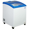XXLselect Glass Top Ice Cream and Frozen Food Freezer 151L, from -18°C