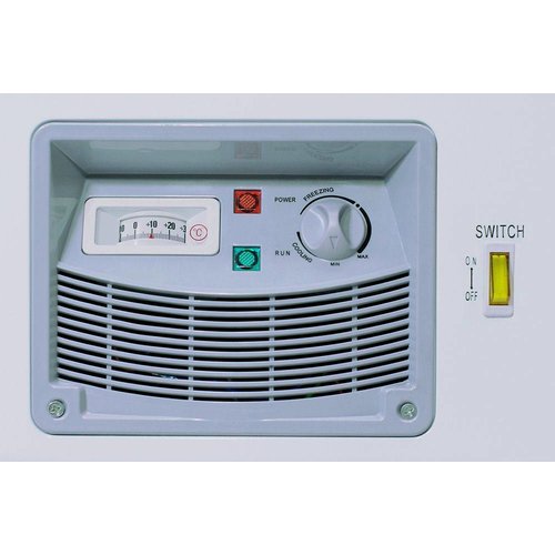 XXLselect Zamrażarka supermarketowa 700 L z pokrywą przeszkloną i sterowaniem elektronicznym, od -18°C XXLselect Zamrażarka supermarketowa 700 L z pokrywą przeszkloną i sterowaniem elektronicznym, od -18°C