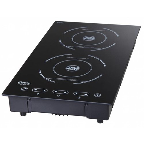Bartscher Built-in Induction Cooker with 2 Hotplates, 3 kW Bartscher Built-in Induction Cooker with 2 Hotplates, 3 kW