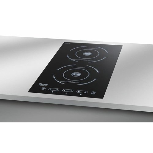 Bartscher Built-in Induction Cooker with 2 Hotplates, 3 kW Bartscher Built-in Induction Cooker with 2 Hotplates, 3 kW