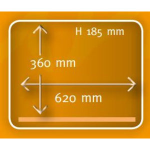 Henkelman Pakowarka komorowa, listwa 620 mm, 21 m³/h, 0,75-1,0 kW Henkelman Pakowarka komorowa, listwa 620 mm, 21 m³/h, 0,75-1,0 kW