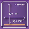 Henkelman Pakowarka komorowa, listwa 350 mm, 16 m³/h, 550 W Henkelman Pakowarka komorowa, listwa 350 mm, 16 m³/h, 550 W