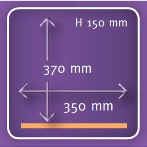 Henkelman Pakowarka komorowa, listwa 350 mm, 16 m³/h, 550 W Henkelman Pakowarka komorowa, listwa 350 mm, 16 m³/h, 550 W