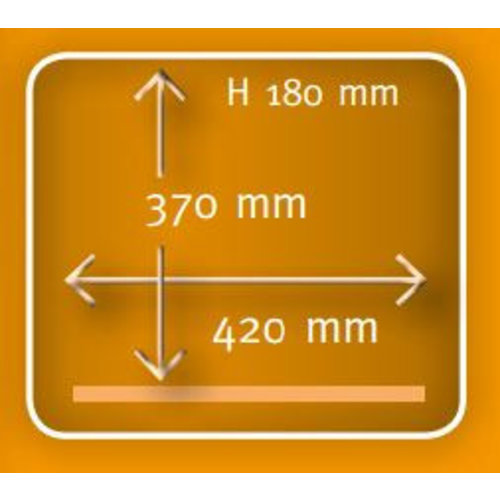 Henkelman Pakowarka komorowa, listwa 420 mm, 21 m³/h, 0,75-1,0 kW z czujnikami H20 i Vacuum Plus, komora 370x420(h)180 mm Henkelman Pakowarka komorowa, listwa 420 mm, 21 m³/h, 0,75-1,0 kW z czujnikami H20 i Vacuum Plus, komora 370x420(h)180 mm