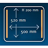 Henkelman Stacjonarna pakowarka komorowa, listwa 520 mm, 63 m³/h, 2,4-3,5 kW, 400V, jezdna Henkelman Stacjonarna pakowarka komorowa, listwa 520 mm, 63 m³/h, 2,4-3,5 kW, 400V, jezdna