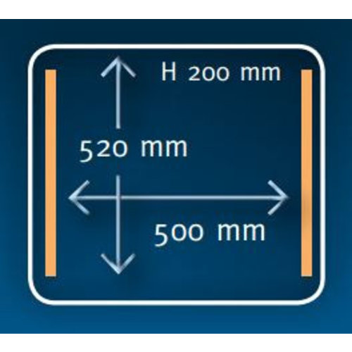 Henkelman Stacjonarna pakowarka komorowa, listwa 520 mm, 63 m³/h, 2,4-3,5 kW, 400V, jezdna Henkelman Stacjonarna pakowarka komorowa, listwa 520 mm, 63 m³/h, 2,4-3,5 kW, 400V, jezdna