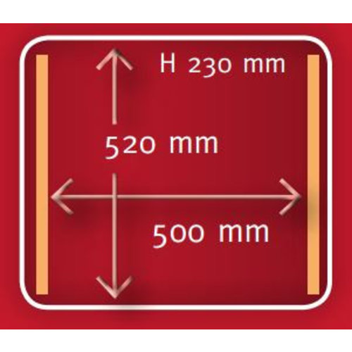 Henkelman Stacjonarna pakowarka komorowa, listwy 2 x 520 mm, 63 m³/h, 2,4-3,5 kW, 400V, komora 520x500x(h)235 mm z jezdna Henkelman Stacjonarna pakowarka komorowa, listwy 2 x 520 mm, 63 m³/h, 2,4-3,5 kW, 400V, komora 520x500x(h)235 mm z jezdna
