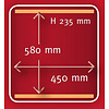 Henkelman Stationary Two-Chamber. Vacuum Packing Machine, Sealing 2 x 450 mm, 63 m³/h, 2,4-3,5 kW, 400V, on Wheels