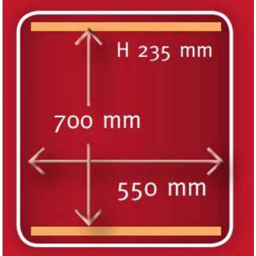 Henkelman Stacjonarna pakowarka komorowa, listwy 2 x 550 mm, 100 m³/h, 3,0-5,0 kW, 400V, jezdna Henkelman Stacjonarna pakowarka komorowa, listwy 2 x 550 mm, 100 m³/h, 3,0-5,0 kW, 400V, jezdna