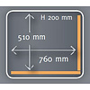 Henkelman Stacjonarna pakowarka komorowa, listwa 800/500 mm, 100 m³/h, 3,0-5,0 kW, 400V, jezdna Henkelman Stacjonarna pakowarka komorowa, listwa 800/500 mm, 100 m³/h, 3,0-5,0 kW, 400V, jezdna