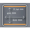 Henkelman Stacjonarna pakowarka komorowa, listwy 2 x 620 mm, 63 m³/h, 3,3-4,5 kW, 400V, jezdna Henkelman Stacjonarna pakowarka komorowa, listwy 2 x 620 mm, 63 m³/h, 3,3-4,5 kW, 400V, jezdna