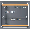 Henkelman Stacjonarna pakowarka komorowa, listwy 2 x 620 mm, 100 m³/h, 3,5-5,3 kW, 400V, jezdna