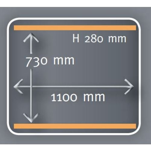 Henkelman Stacjonarna pakowarka komorowa, listwy 2 x 1100 mm, 300 m³/h, 7,0-9,0 kW, 400V, jezdna Henkelman Stacjonarna pakowarka komorowa, listwy 2 x 1100 mm, 300 m³/h, 7,0-9,0 kW, 400V, jezdna